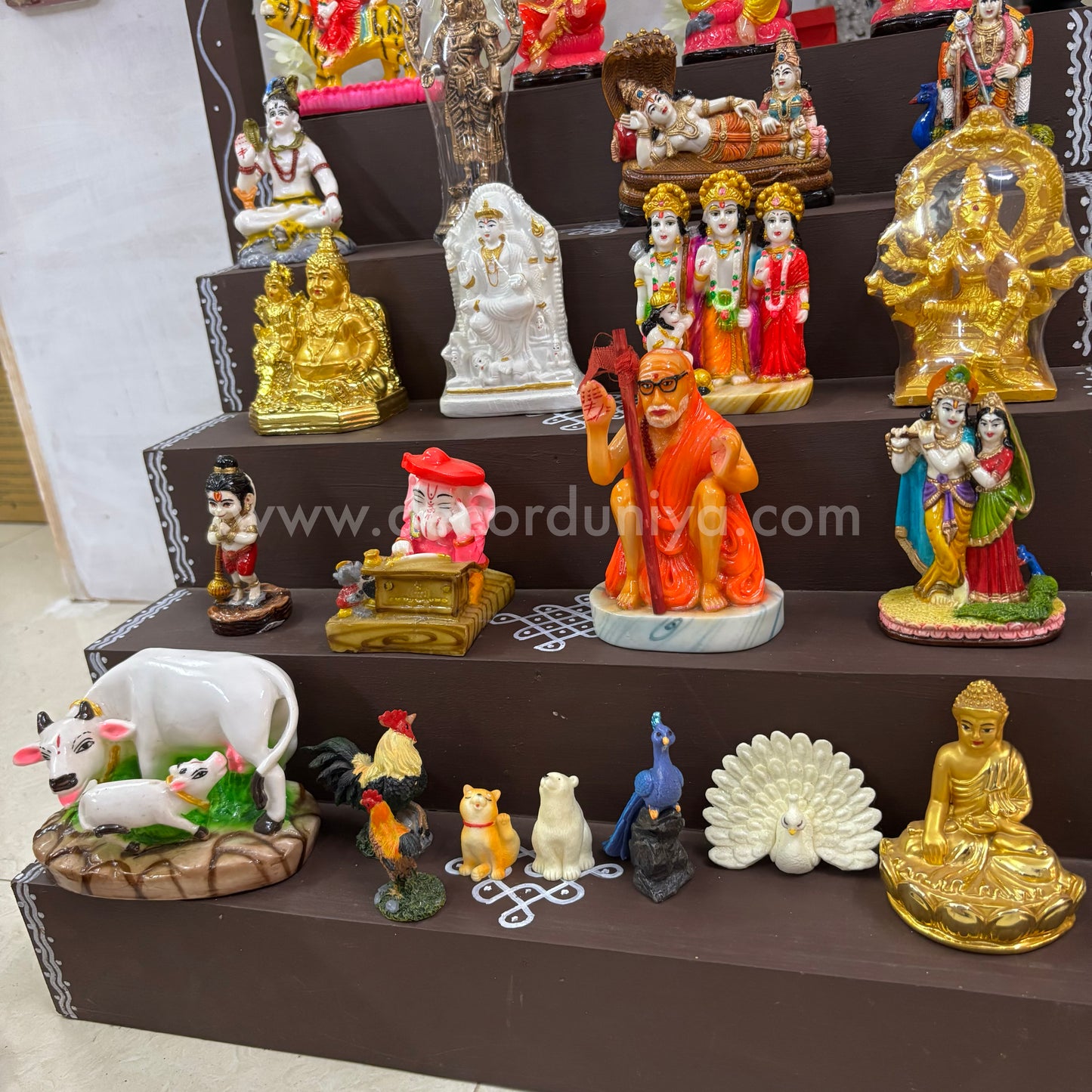 5 Step Polyresin Idols Golu - Entire Set - PG101