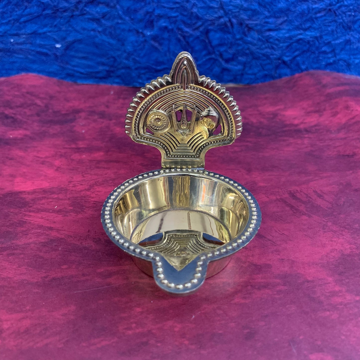 Vishnu Vilakku | Vishnu Deepam | Sangu Chakra Thirunamam Vilakku - RJ20-c