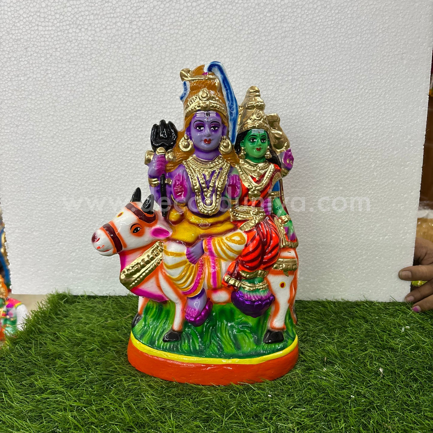 Sivan Parvathy | Rishaba Vahanam | Golu Bommai | Decor Duniya Golu Dolls | Navaratri Golu Bommai - TK95