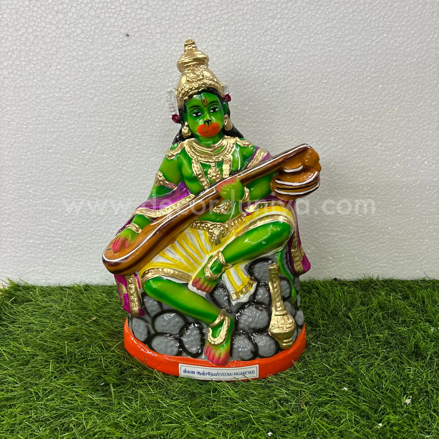 Veena Hanuman | Golu Bommai | Decor Duniya Golu Dolls | Navaratri Golu Bommai - TK902
