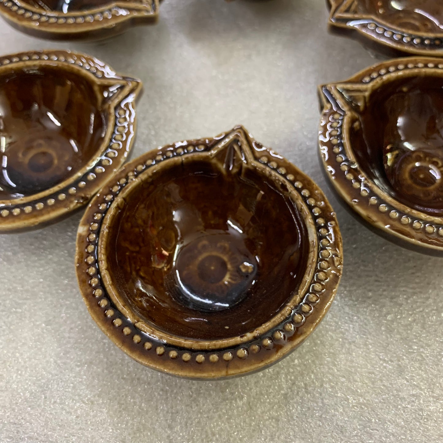 Ceramic Agal Vilakku - Diya - CA9