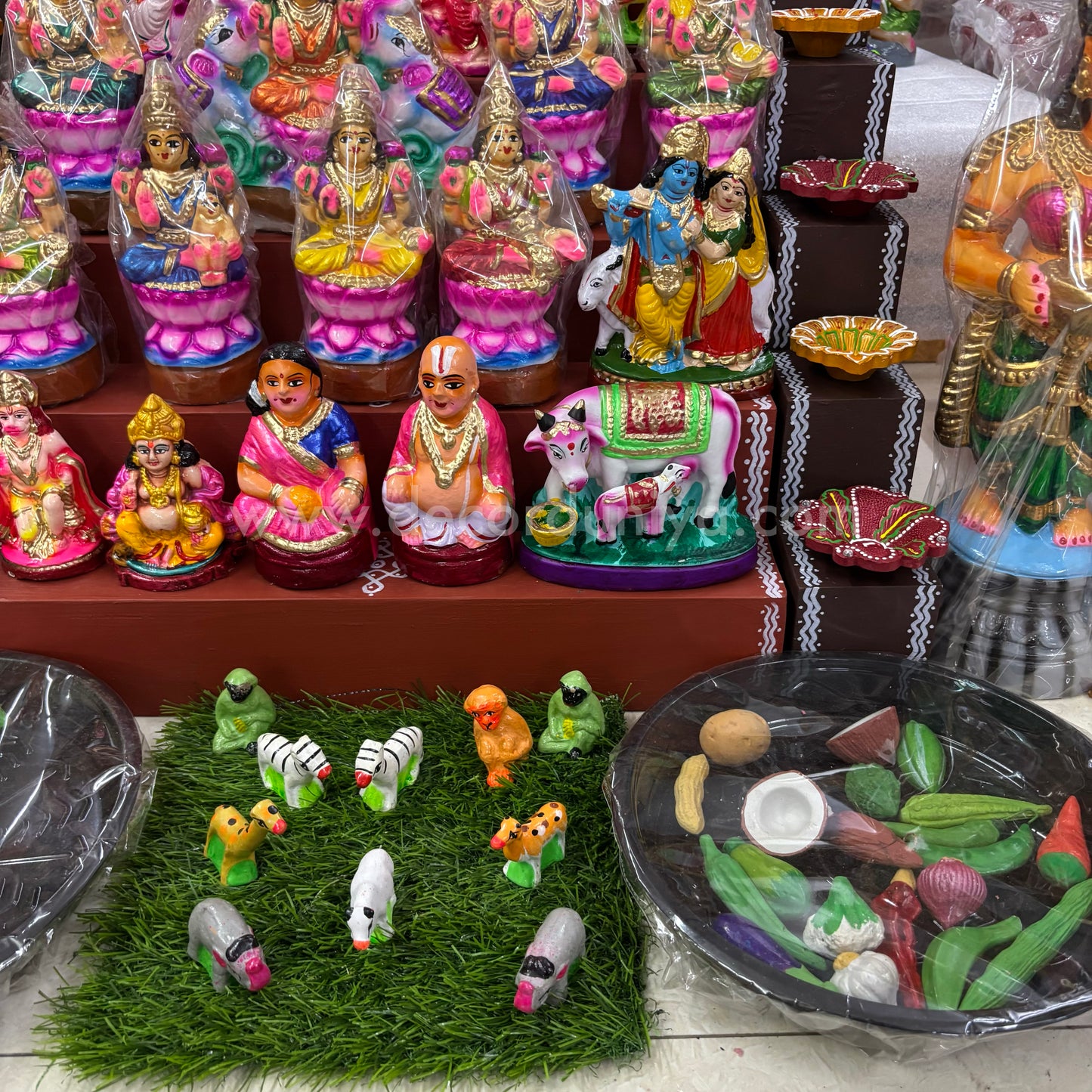 5 Step Clay Dolls Golu - Entire Set - CG108