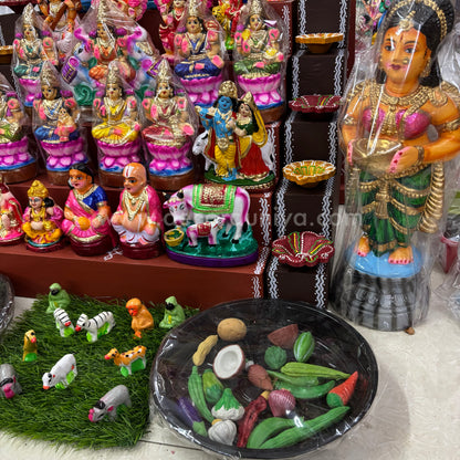 5 Step Clay Dolls Golu - Entire Set - CG108