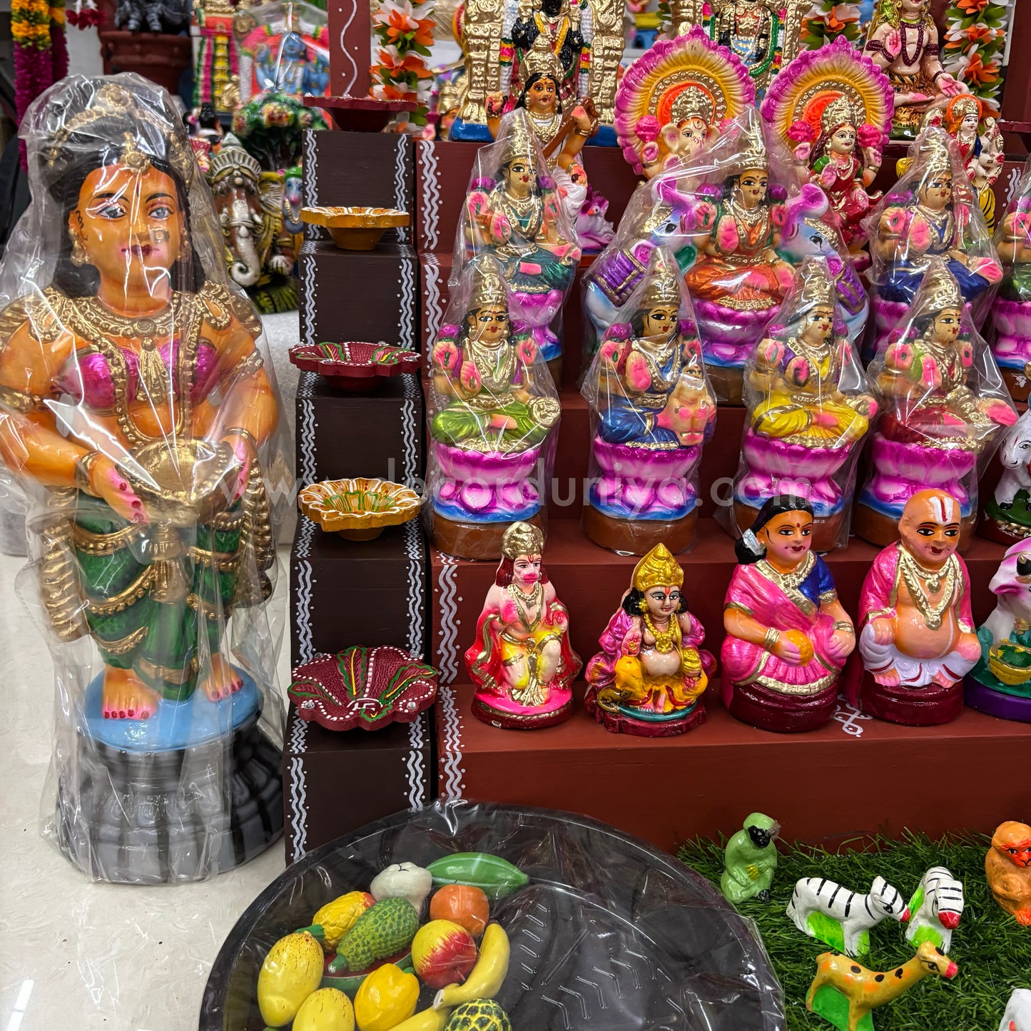 5 Step Clay Dolls Golu - Entire Set - CG108