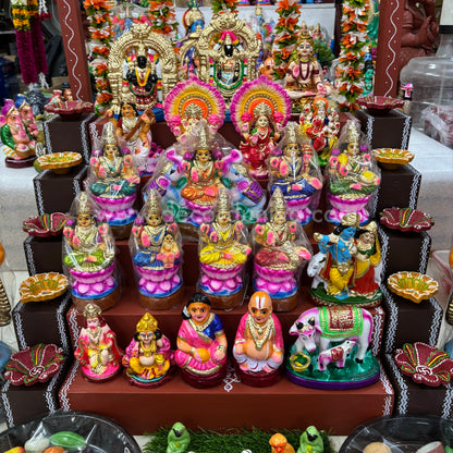 5 Step Clay Dolls Golu - Entire Set - CG108