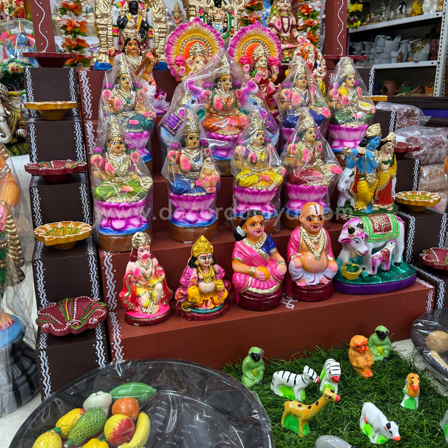 5 Step Clay Dolls Golu - Entire Set - CG108