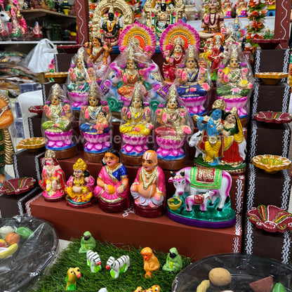 5 Step Clay Dolls Golu - Entire Set - CG108