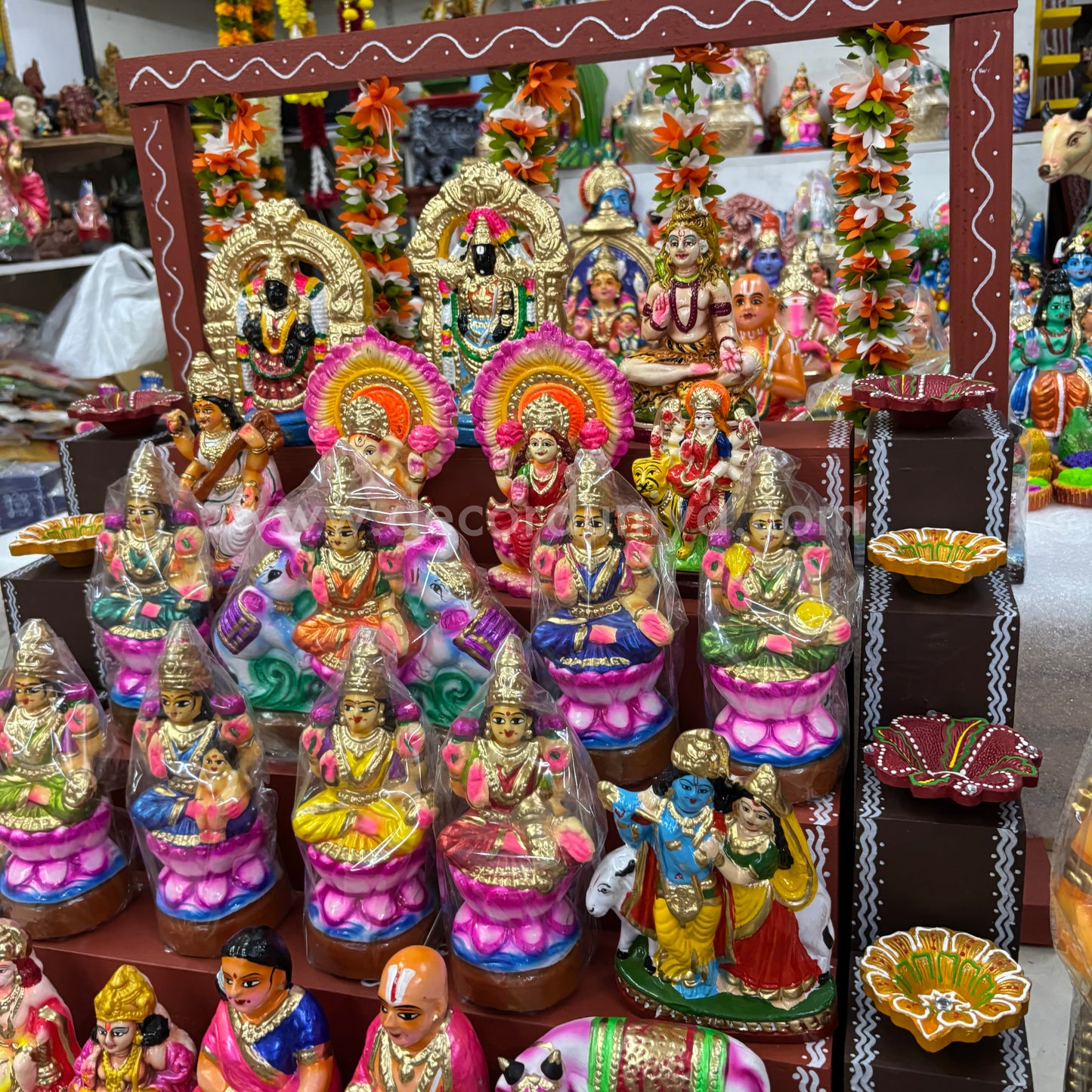 5 Step Clay Dolls Golu - Entire Set - CG108