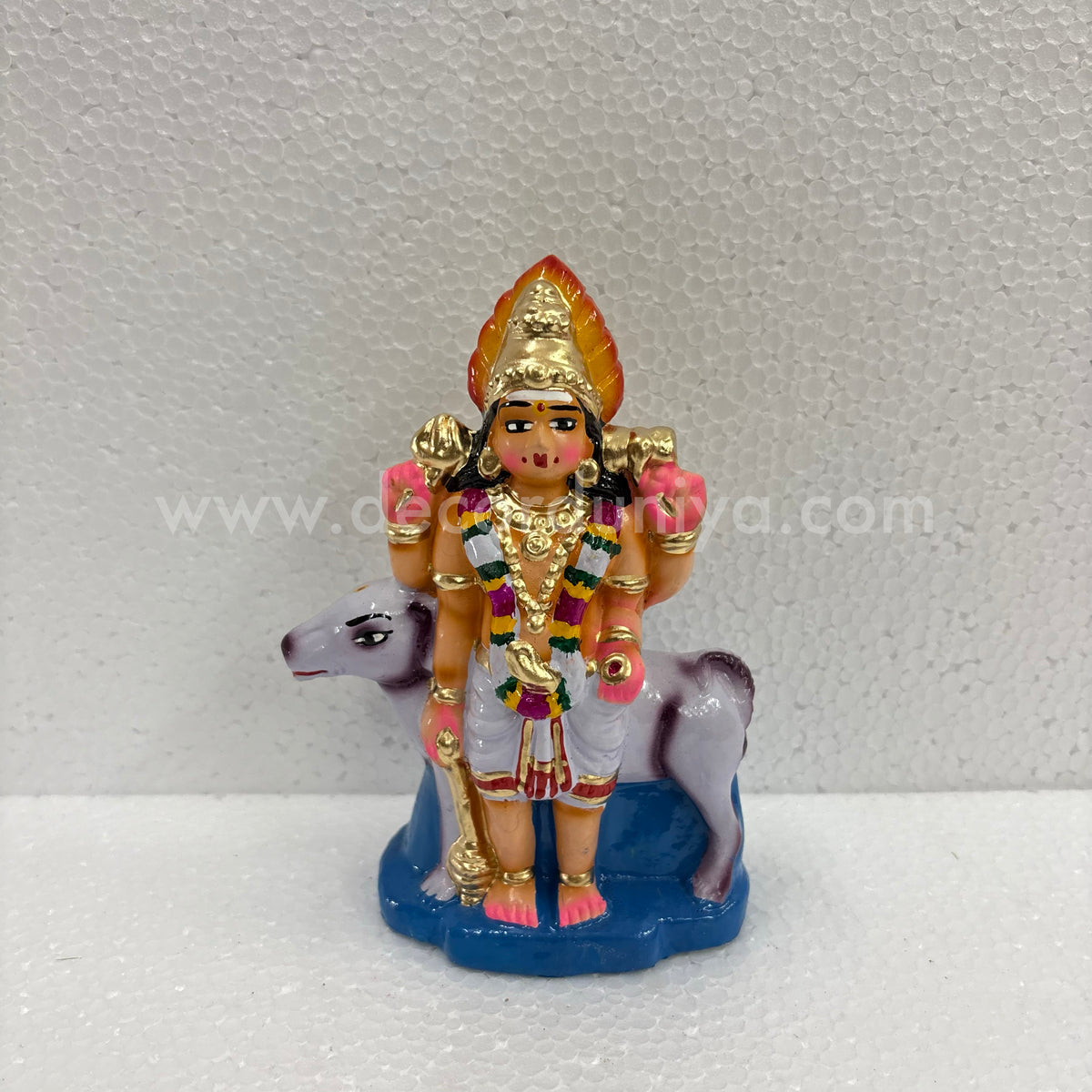 Lord Bhairavar Clay Golu Doll | Navaratri Golu Bommai & Pooja Décor – TKS19