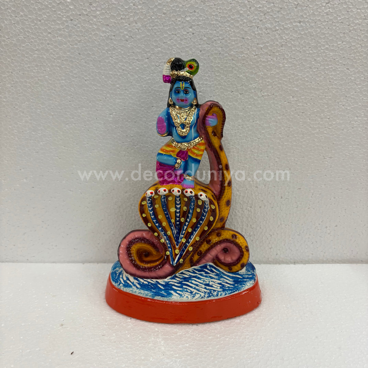 Kaalinganardhanam Clay Golu Doll | Navaratri Golu Bommai & Pooja Décor – TKS20