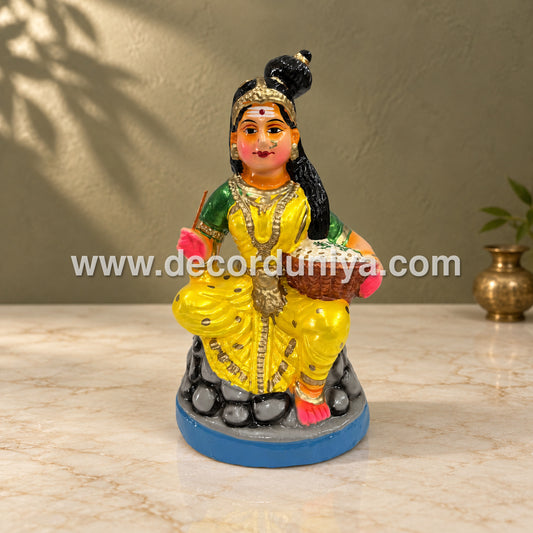 Kuri Sollum Amman Golu Doll | Decor Duniya Navaratri Golu Bommai – SAB101