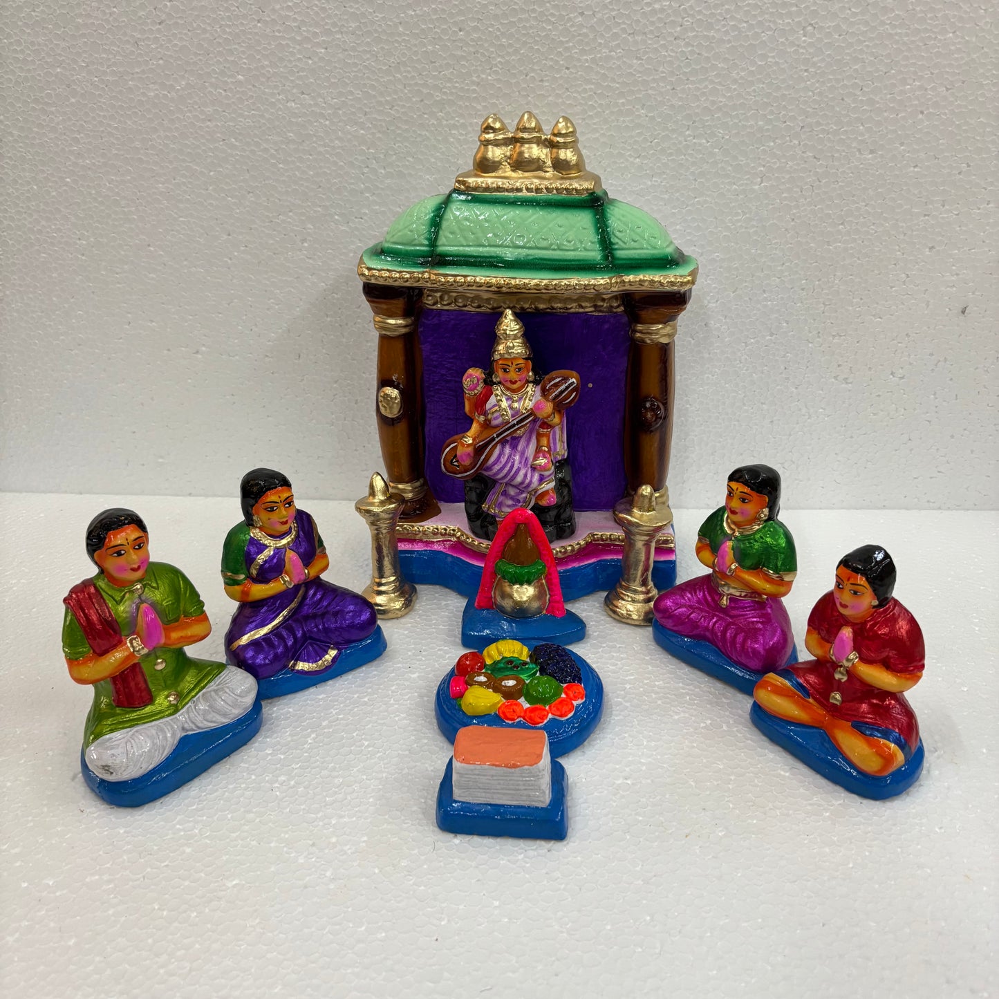 Saraswathi Poojai Golu Doll | Decor Duniya Navaratri Golu Bommai – TK103