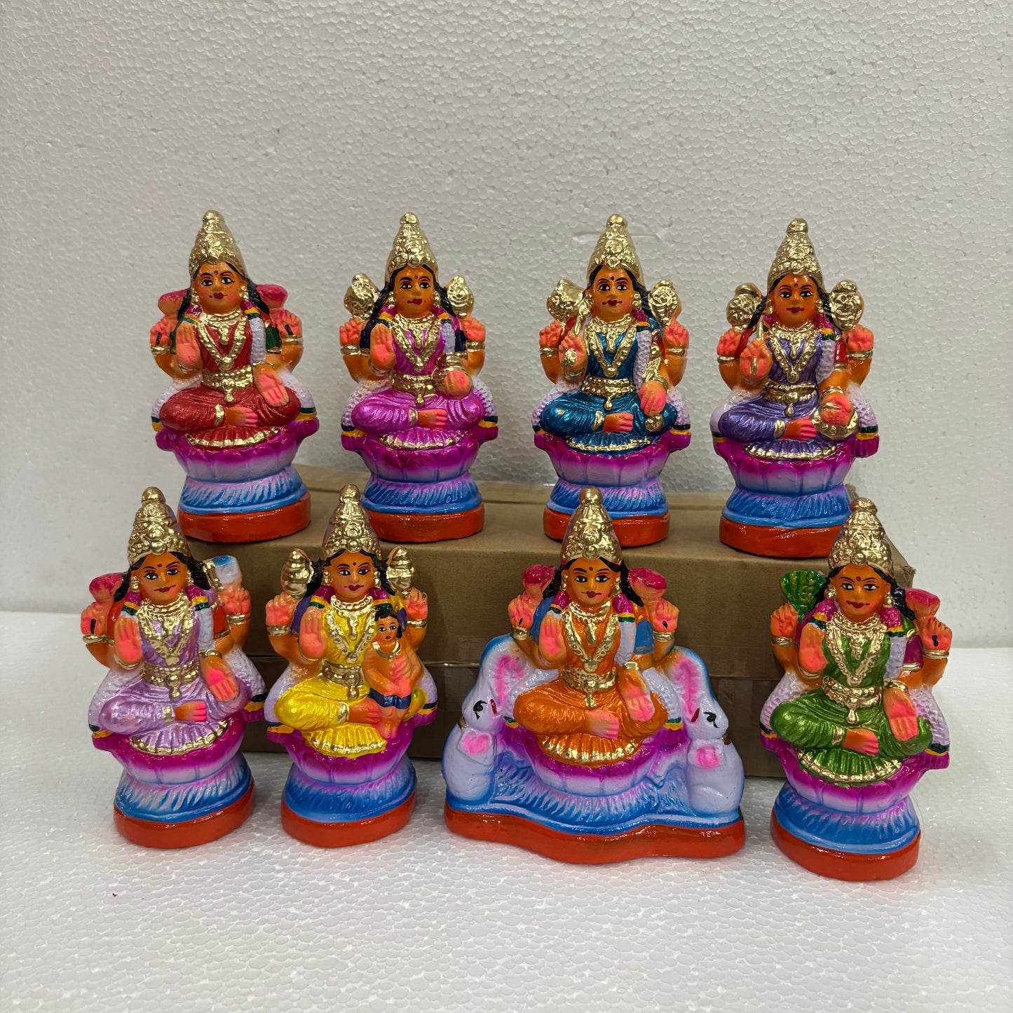 Ashtalakshmi Set Golu Dolls | Decor Duniya Navaratri Golu Bommai – TK115