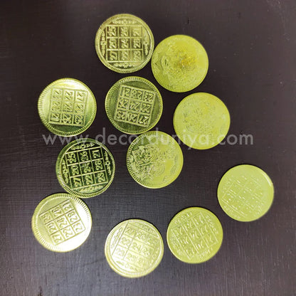 Lakshmi Kubera Coins - 11 pcs set - KC1-c
