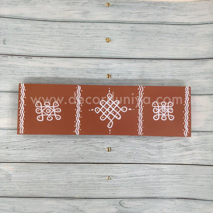 Wooden Kolam Manai - KMR3