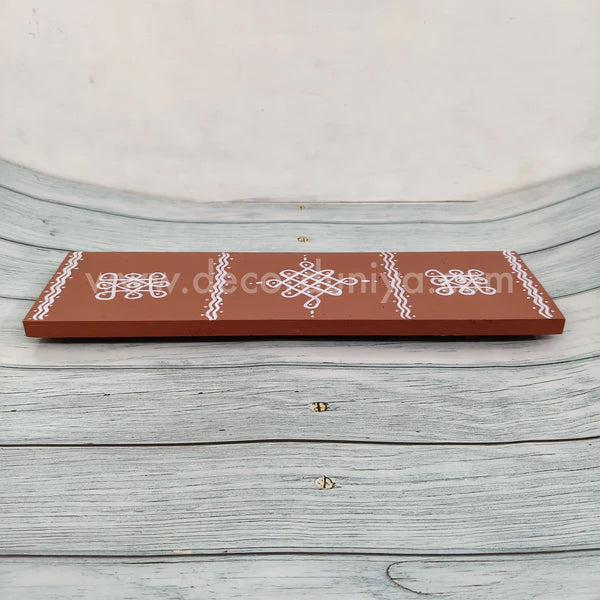 Wooden Kolam Manai - KMR3