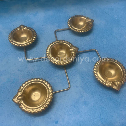 Swastik Metal Urili Lamp 5 - KS29