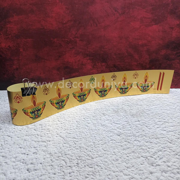 Golden Metalic Sticker - Premium Quality - KSM12