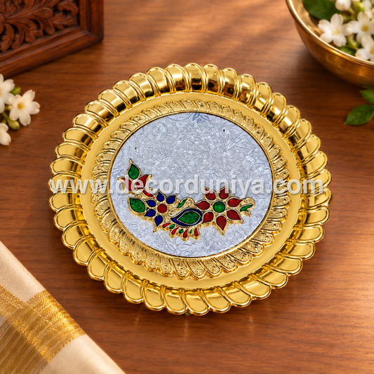 Meenakari Plate - KSP41