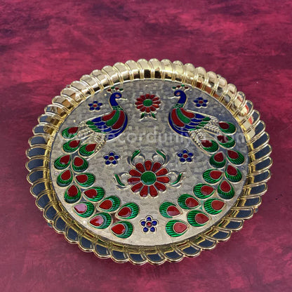 Meenakari Plate - KSP7