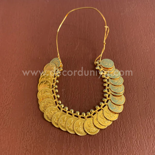 Gold Plated Coins Garland - MAN8