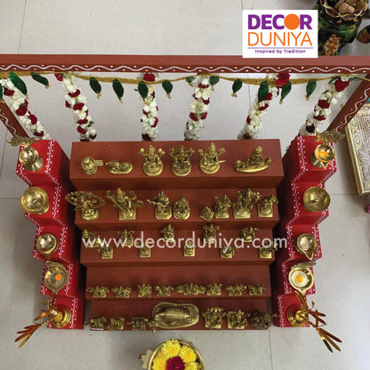 Miniature Golu Brass -Entire Set - MBS01