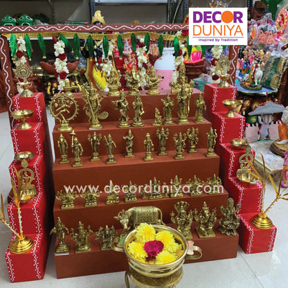 Miniature Golu Brass -Entire Set - MBS01