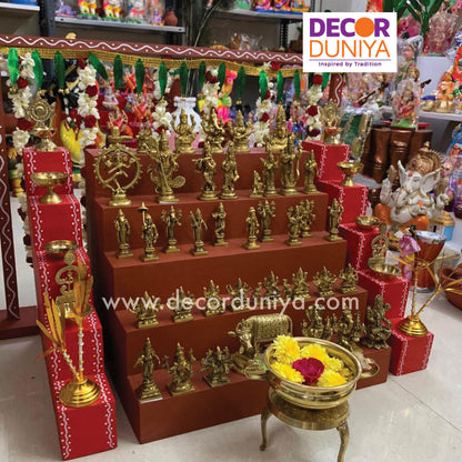 Miniature Golu Brass -Entire Set - MBS01