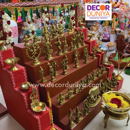 Miniature Golu Brass -Entire Set - MBS01