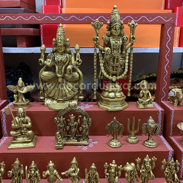 5 Step Brass Idols Golu - Entire Set - MBS04