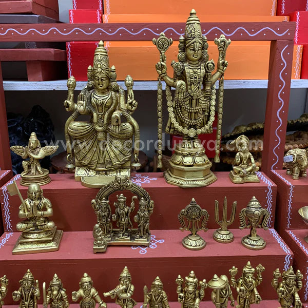 5 Step Brass Idols Golu - Entire Set - MBS04