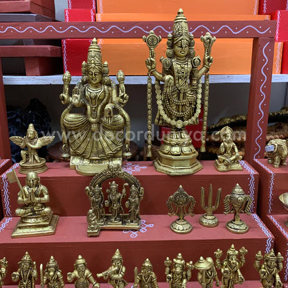 5 Step Brass Idols Golu - Entire Set - MBS04