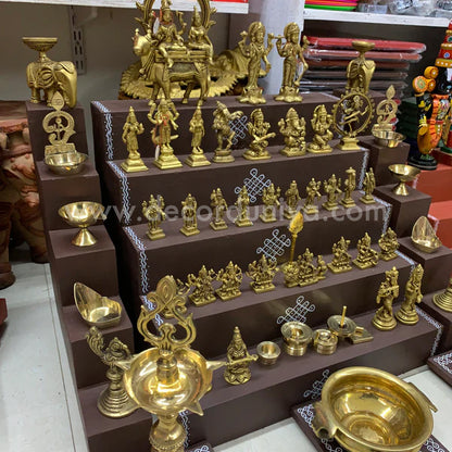 5 Step Brass Idols Golu - Entire Set - MBS05