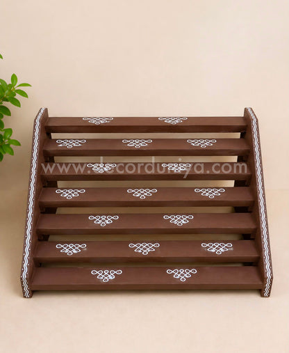 7 Steps - Dismantable Golu Padi | 16 inches Width| Vigraha Padi - MGP1