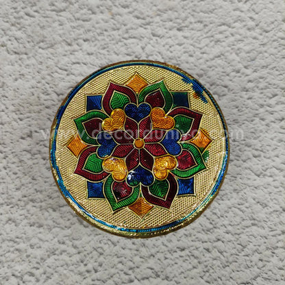 Meenakari Poori Box - MKB1