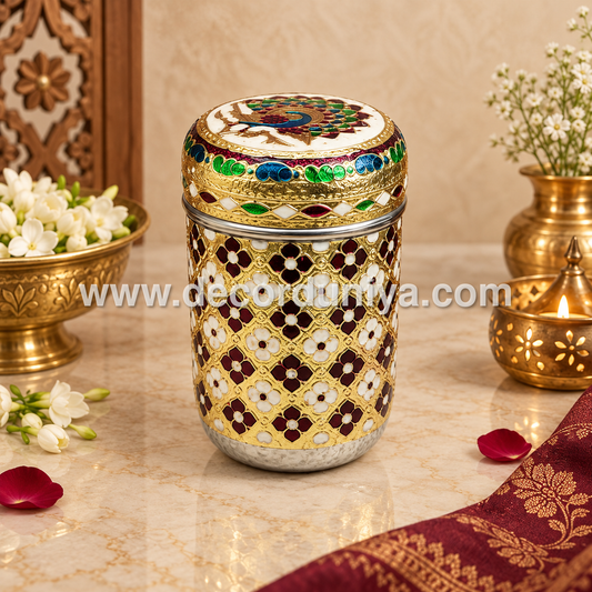 Meenakari Container - MKB2