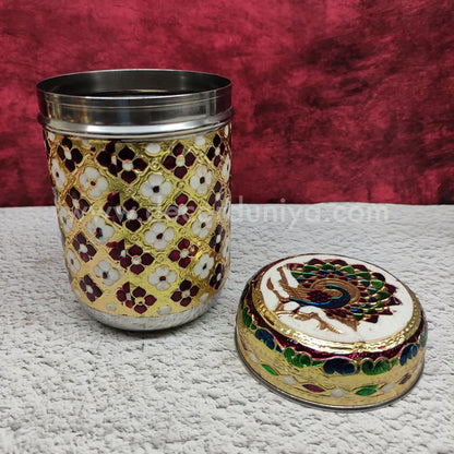 Meenakari Container - MKB2