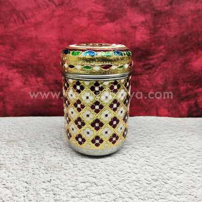 Meenakari Container - MKB2