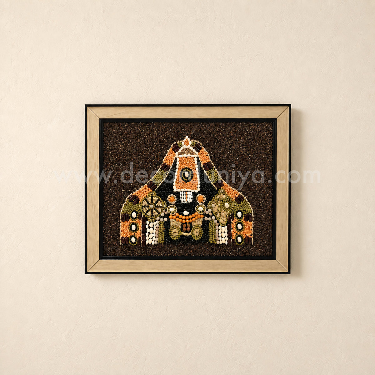 Navadhanya Balaji Wall Frame | Sacred Nine-Grain Perumal for Home Décor – NB1