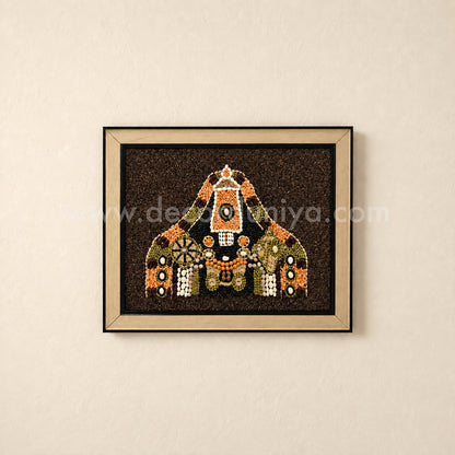 Navadhanya Balaji Wall Frame | Sacred Nine-Grain Perumal for Home Décor – NB1