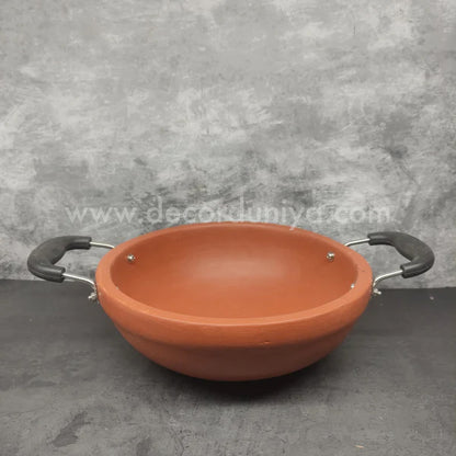 Red SS Handle Kadai - OCP19-c