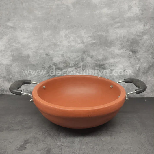 Red SS Handle Kadai - OCP19-c