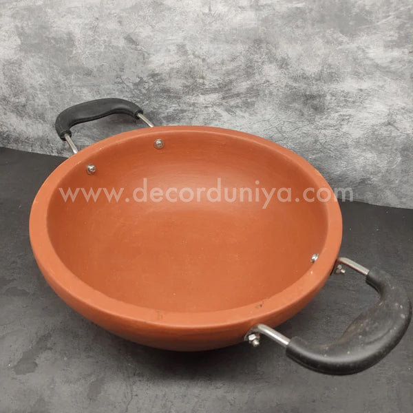 Red SS Handle Kadai - OCP19-c