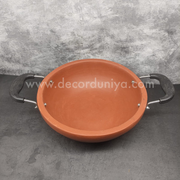 Red SS Handle Kadai - OCP19-c