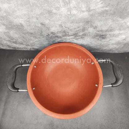 Red SS Handle Kadai - OCP19-c
