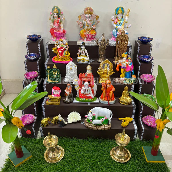 5 Step Polyresin Idols Golu - Entire Set - PG102