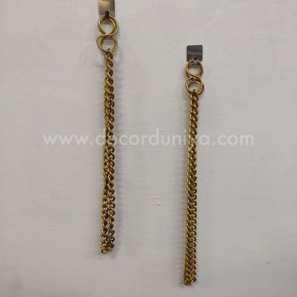 Brass Chain Pair - BC2