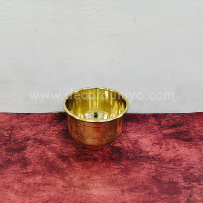 Brass Vattil | Brass Puja Patra | Brass Bowl for Pooja - MAN201