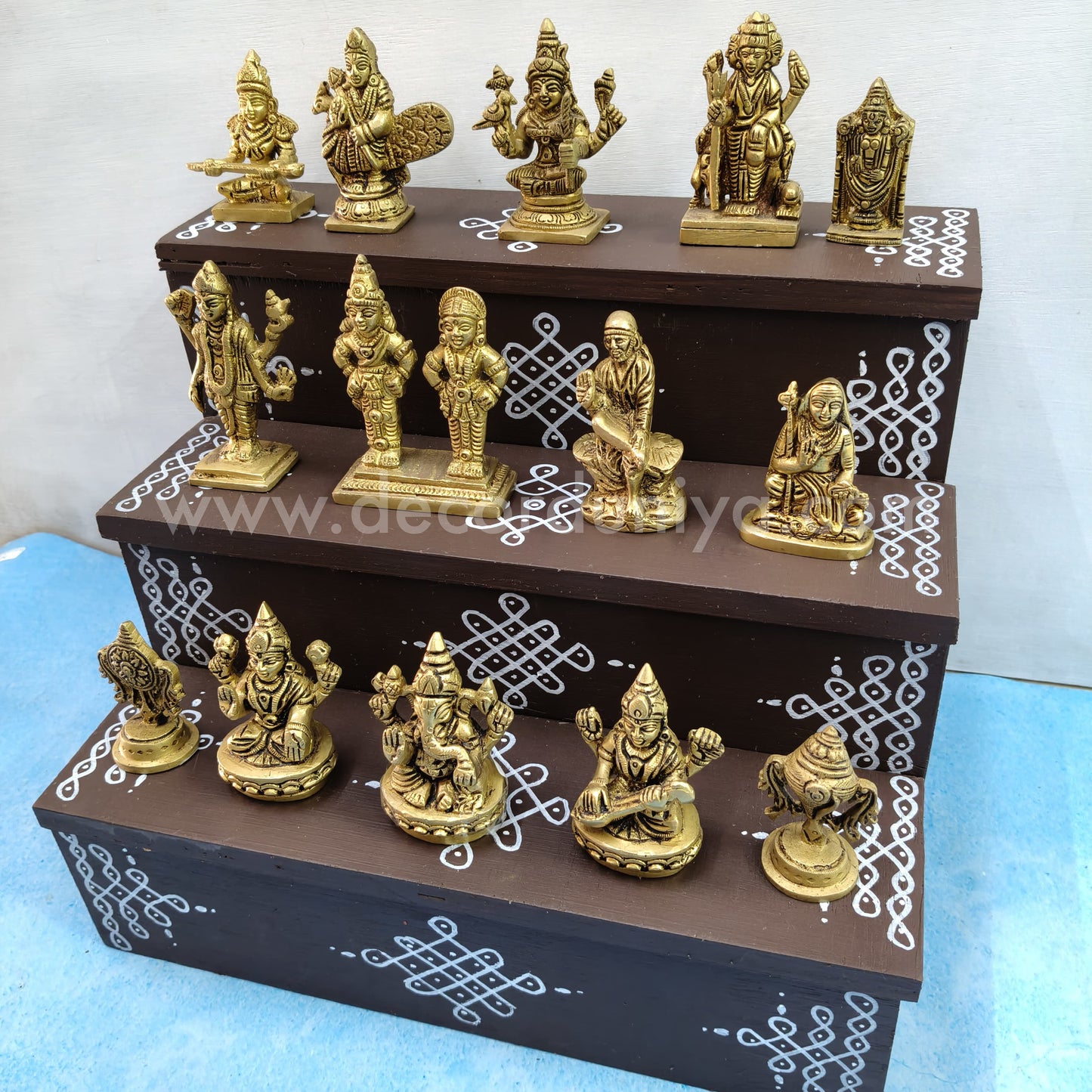Miniature Golu Brass -Entire Set - MGB2