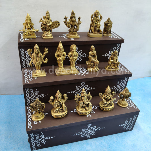Miniature Golu Brass -Entire Set - MGB2